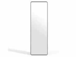 OZAIA Espejo De Pared|Espejo|Espejo rectangular metálico, An. 55x Alt. 170 cm, Cromado, REFLEYA