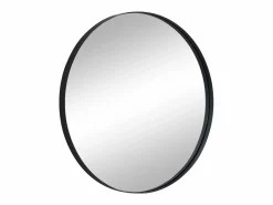 Espejo redondo de pared de metal - D.80 cm - - JAFFREL^OZAIA Discount