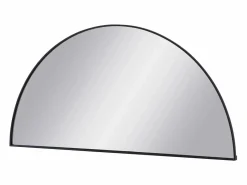 OZAIA Espejo De Pared|Espejo|Espejo semicircular design de metal - Ancho 50 x Alt. 100 cm - - GAVRA