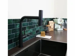 Essebagno Grifo De Cocina|Esserain Mezclador de fregadero con teleducha extraíble en mate