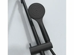 Essebagno Essesmart columna de ducha sin mezclador negra Negro Hot