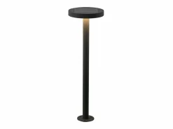 Energía Solar|Estaca solar Nap antracita con LED 2,2w a batería IP54 h. 65 centímetros