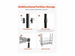 Mueble Para Lavadora|Estante de La Lavadora SucceBuy Estante de Almacenamiento para Lavadora y Secadora de Un Nivel y 3 Niveles,