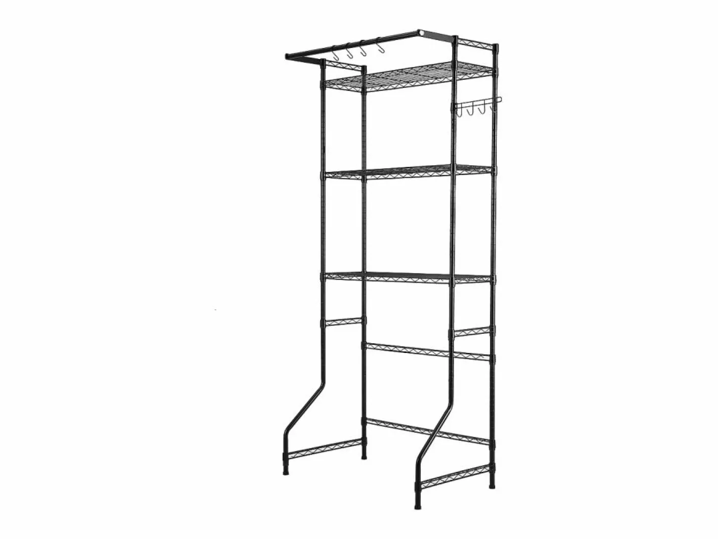 Mueble Para Lavadora|Estante de La Lavadora SucceBuy Estante de Almacenamiento para Lavadora y Secadora de Un Nivel y 3 Niveles,