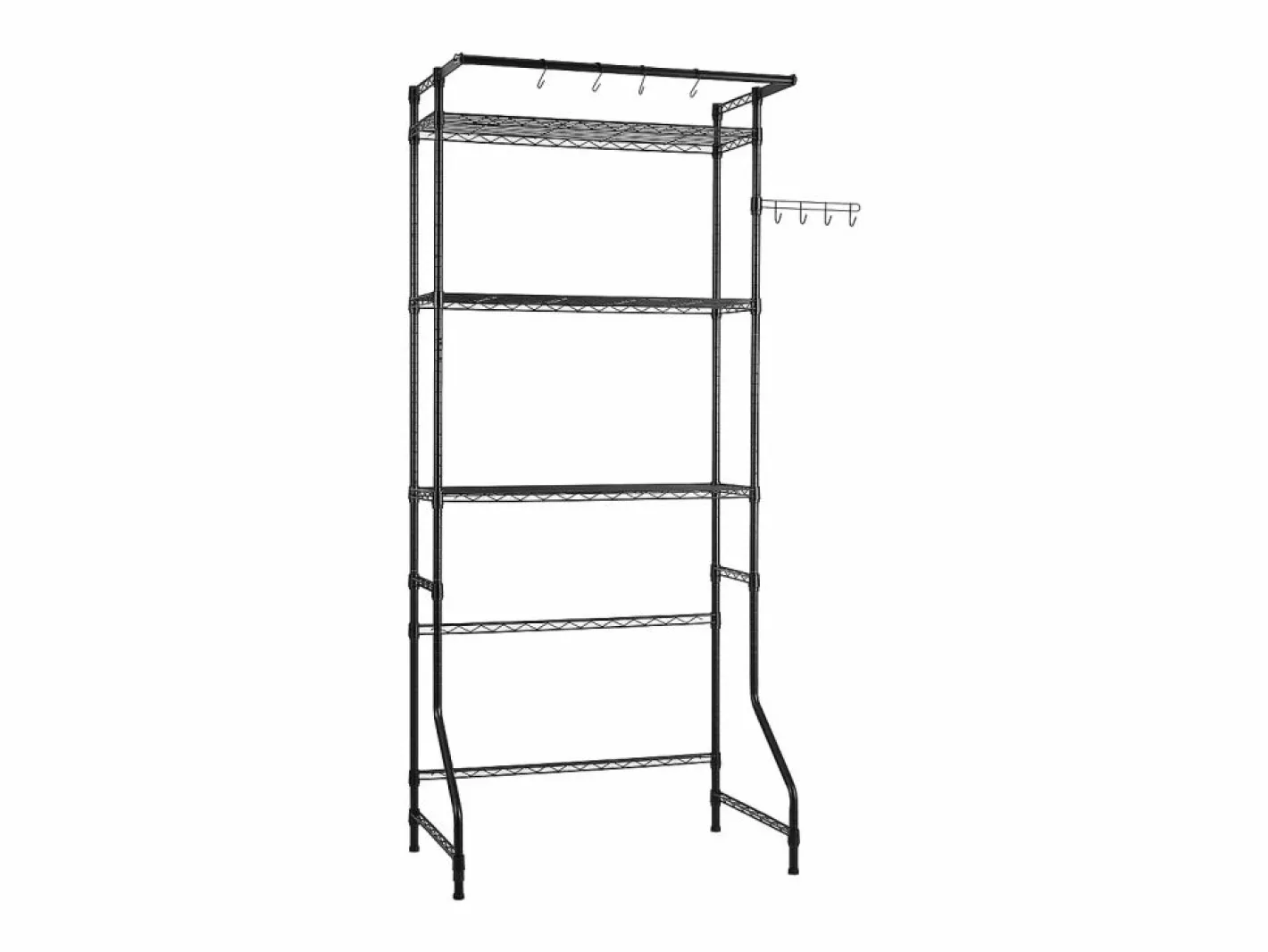 Mueble Para Lavadora|Estante de La Lavadora SucceBuy Estante de Almacenamiento para Lavadora y Secadora de Un Nivel y 3 Niveles,