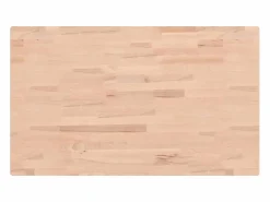 Estante de lavabo de pared de acero y madera maciza de haya^vidaxl Best