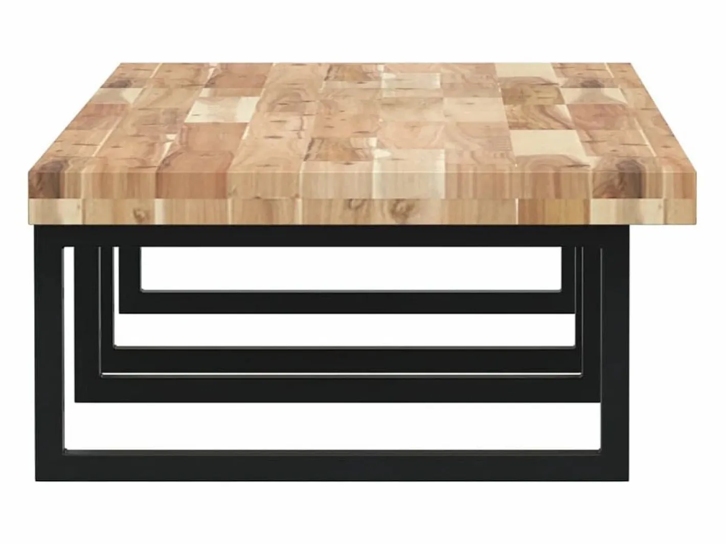 vidaxl Estantería Sobre Inodoro|Estante de lavabo de pared acero y madera maciza de acacia