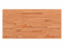 Estante de lavabo de pared de acero y madera maciza de haya^vidaxl Outlet