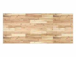 Estante de lavabo de pared acero y madera maciza de acacia^vidaxl Online