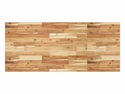 vidaxl Estante de lavabo de pared acero y madera maciza de acacia Marru00f3n Online