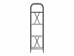 Clicnbuy Estante de libros sonoma 40 x 30 x 146 cm Gris New
