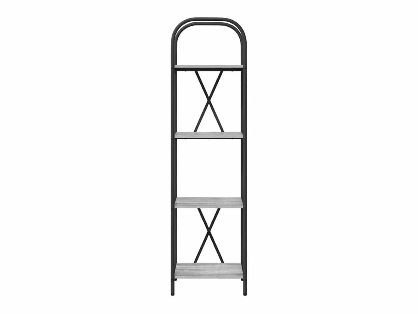 Clicnbuy Estante de libros sonoma 40 x 30 x 146 cm Gris New