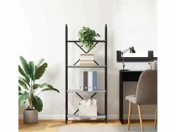 Clicnbuy Estante de libros sonoma 60 x 30 x 146 cm Gris Outlet