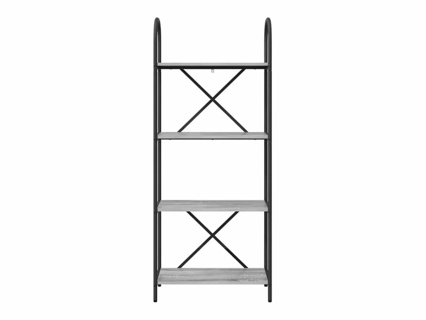 Clicnbuy Estante de libros sonoma 60 x 30 x 146 cm Gris Outlet