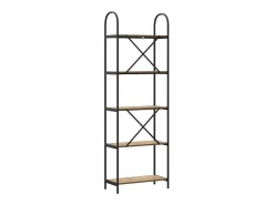 Clicnbuy Estante de libros Roble artisan 60 x 30 x 183 cm Marru00f3n Best