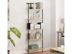 Clicnbuy Librería|Estante de libros Roble Sonoma 60 x 24 x 168 cm