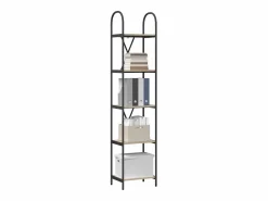 Clicnbuy Estante de libros Roble Sonoma 40 x 30 x 183 cm Marru00f3n Outlet