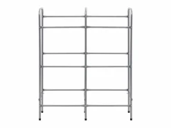 Estantería almacenaje para 6 cajas acero 96x33x116 cm ES452409 Plateado Sale