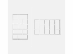 Sweeek Estantería|Estantería asimétrica de 5 niveles con 10 compartimentos