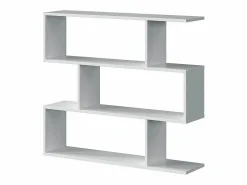 Loungitude Estantería con 3 compartimentos - L110 cm - Athena Blanco Discount