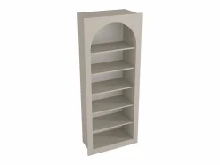 Vente-unique Estantería con 6 estantes - - CYMORA Beige