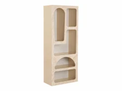 Vente-unique Estantería|Estantería con 5 huecos - Efecto mármol - LUELA