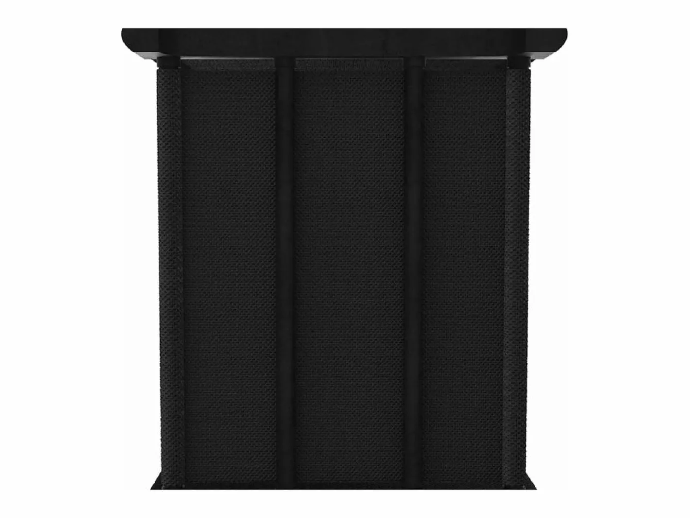 Clicnbuy Estantería de 4 cubos de tela negra 69x30x72,5 cm Negro Sale