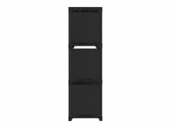 Clicnbuy Estantería de 9 cubos de tela negra 103x30x107,5 cm Negro Online