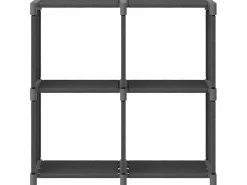 Estantería|Estantería de 4 cubos de tela 69x30x72,5 cm ES639085