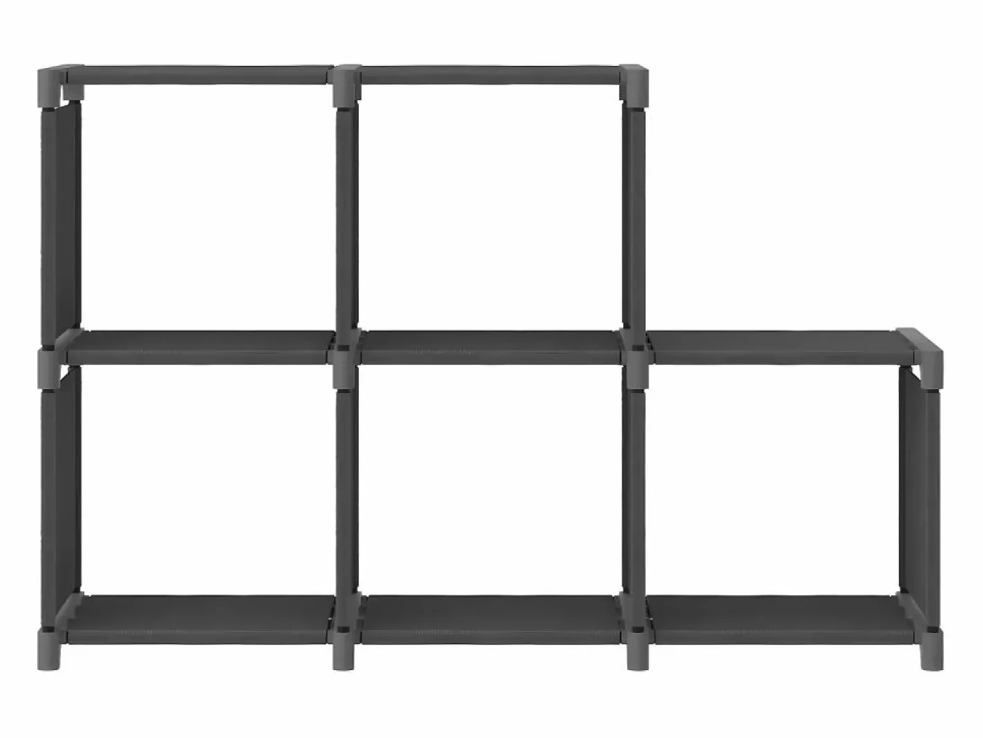 Estantería de 5 cubos de tela 103x30x72,5 cm^Clicnbuy Best