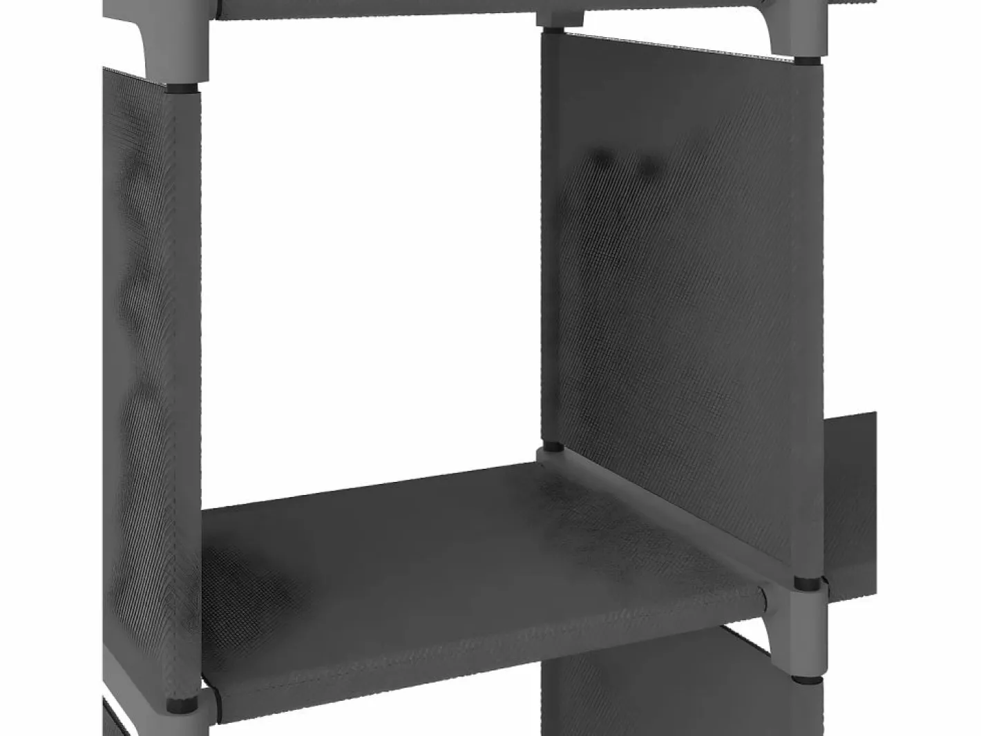 Estantería de 5 cubos de tela 103x30x72,5 cm^Clicnbuy Best