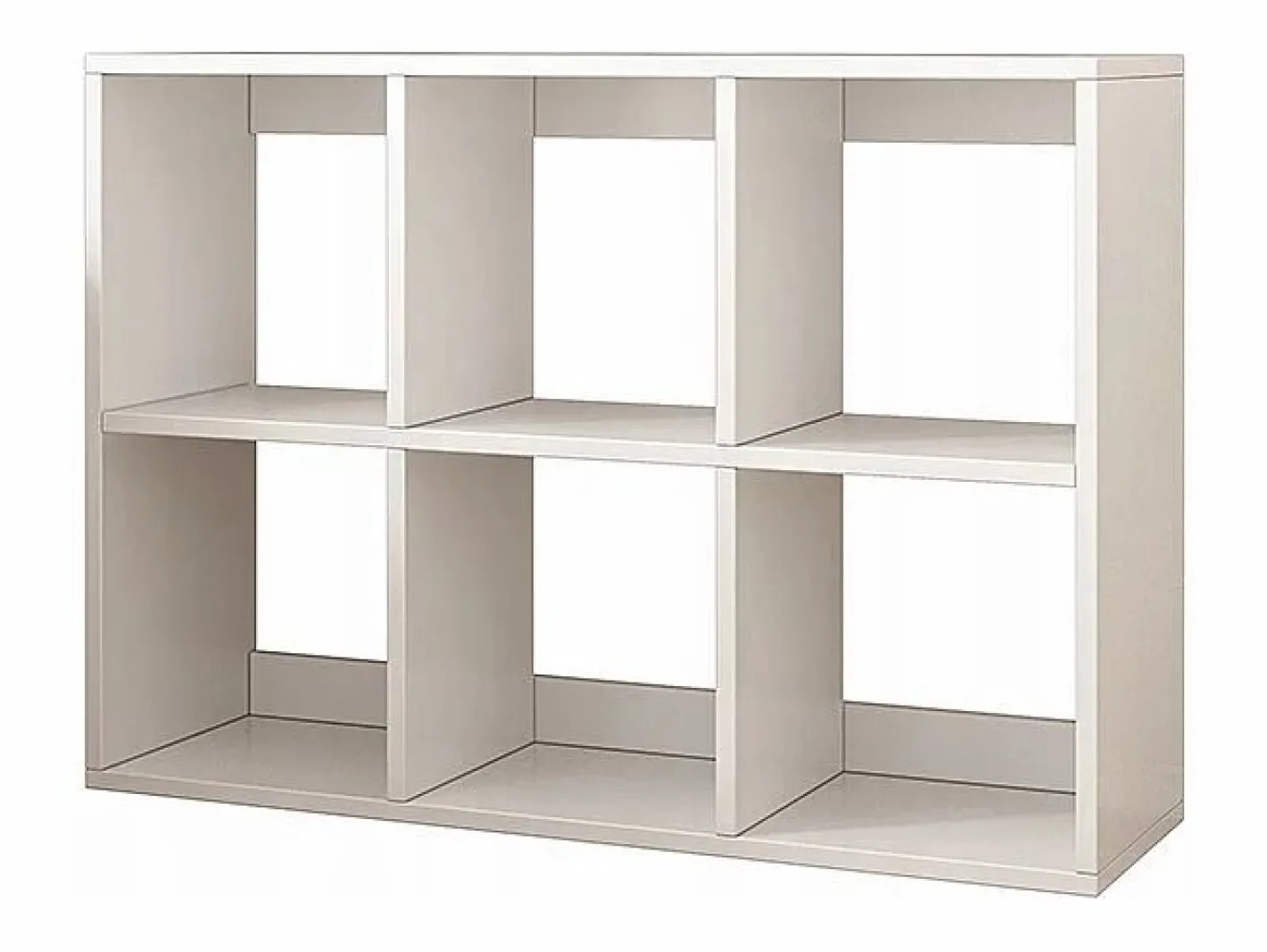 Estantería|ESTANTERÍA DE 6 ESTANTES PARA LIBROS ARMARIO ABIERTO MODERNO LOFT 100x67x30 cm