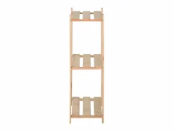 Estantería|Estantería de 3 niveles madera pino maciza 60x28,5x90 cm ES741002