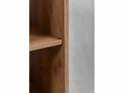 Estantería de baño 20 cm roble craft dorado Marru00f3n Best