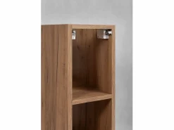 Estantería de baño 20 cm roble craft dorado Marru00f3n Best