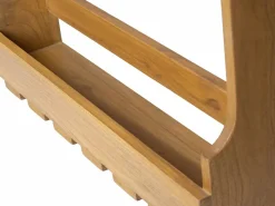Estantería de botellas y copas vintage - Madera de Mindi - L. 70 x An. 15 x Al. 40 cm - VIDAGO^OZAIA Online