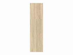 Clicnbuy Estantería de madera de ingeniería roble Sonoma 60x30x114 cm Marru00f3n New