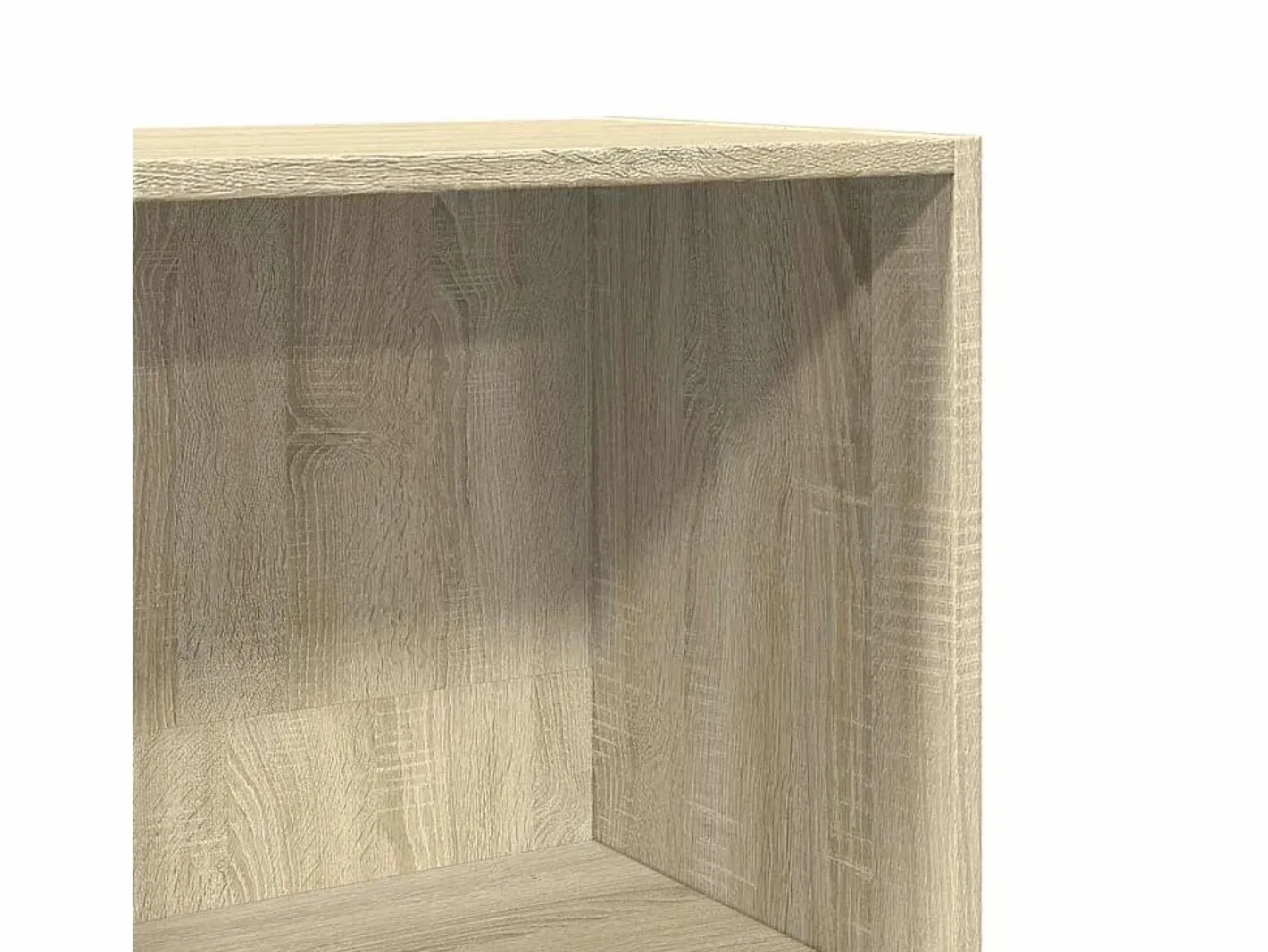 Clicnbuy Estantería de madera de ingeniería roble Sonoma 60x30x114 cm Marru00f3n New