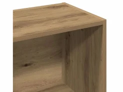 Clicnbuy Estantería de madera de ingeniería roble artisan 98x29x97,5 cm Marru00f3n Sale