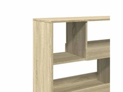 Clicnbuy Librería|Estantería divisor de espacios roble Sonoma 100x33x94,5 cm