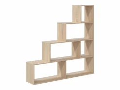 Loungitude Estantería|Estantería escalonada 6 compartimentos - A145 cm - Klum