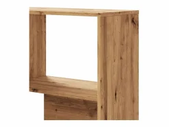 Estantería esquina 4 niveles madera roble artisan 85x85x140 cm^vidaxl Discount