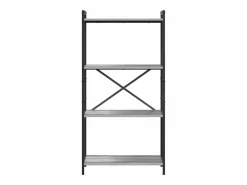 Clicnbuy Estantería sonoma 60 x 30 x 118 cm Madera contrachapada Gris Clearance