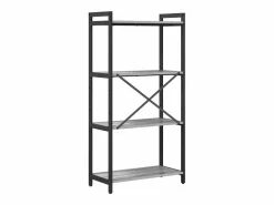 Clicnbuy Estantería sonoma 60 x 30 x 118 cm Madera contrachapada Gris Clearance