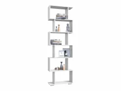 Estantería haaus Tokyo, 6 Cajones, , 60 x 24 x 196 cm Blanco