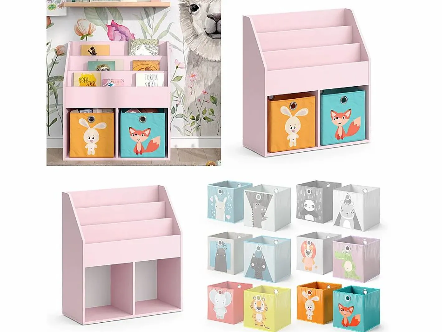 Estantería infantil 72x30.7x79 luigi^Vicco
