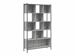 vidaxl Vitrina|Estantería madera de ingeniería Sonoma 102x28x172 cm