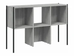 vidaxl Vitrina|Estantería madera de ingeniería Sonoma 102x28x172 cm