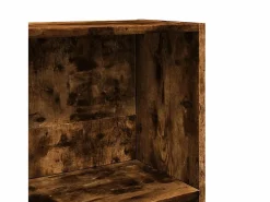 Estantería madera de ingeniería roble ahumado 80x30x114 cm^Clicnbuy Best