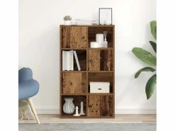 Estantería madera de ingeniería color envejecido 60x24x101,5 cm^Clicnbuy Best